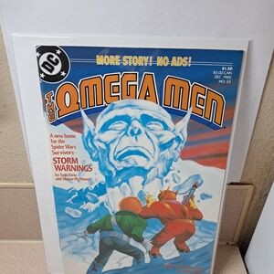 DC Omega Men Comic with Blue and Red Cover